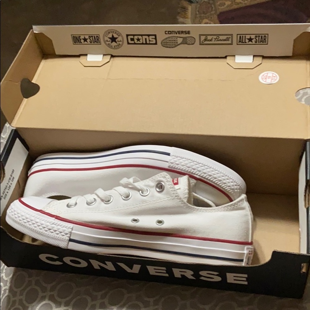 Converse low top shoes
